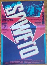SOWETO - RARO PÔSTER ANTI APARTHEID AMSTERDAM HOLLAND 1970s comprar usado  Enviando para Brazil