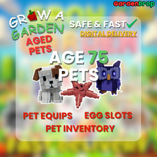 ROBLOX | Cultive um jardim | IDADE 75 ANIMAIS DE ESTIMAÇÃO | Entrega barata e rápida comprar usado  Enviando para Brazil