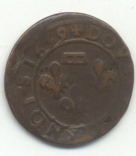 Double tournois 1639 d'occasion  Rosporden
