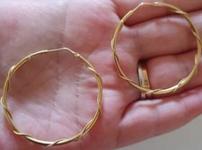 Grandes créoles boucles d'occasion  Givet