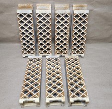 Lote antigo de 7 inserções de aquecedor a gás tijolos radiantes de cerâmica Williams 8" comprar usado  Enviando para Brazil