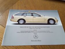 Mercedes benz preisliste gebraucht kaufen  Villmar