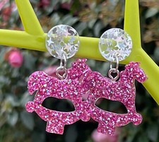 Circus horse earrings for sale  NEWRY