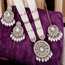 Indian jewellery set for sale  LEICESTER