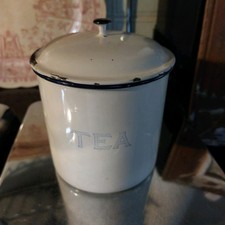 Vintage enamel tea for sale  STOURBRIDGE