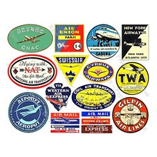 Airline luggage labels for sale  Star