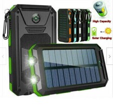 Używany, Super Powerful USB Portable Charger Solar Power Bank For Cell Phone na sprzedaż  Wysyłka do Poland