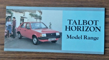 Talbot horizon model for sale  KIDLINGTON