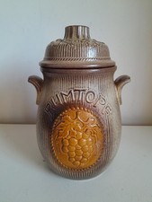 Vintage rumtopf lidded for sale  OTLEY