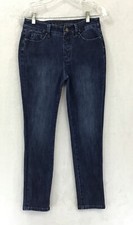 Jeans jeans Soft Surroundings elástico cintura elástica capri tamanho PXS comprar usado  Enviando para Brazil