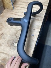 Guidão integrado Black Inc 100 mm x 38 cm bicicleta de estrada cascalho haste de carbono comprar usado  Enviando para Brazil