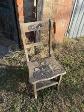 Sedia antica legno usato  Collecchio