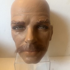 Bigode 100% cabelo humano LT marrom 4 pol. Amarrado à mão (3A)  comprar usado  Enviando para Brazil