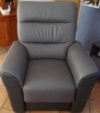 Beaux fauteuils cuir d'occasion  Canohès