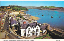 Postcard conwy town for sale  MARGATE