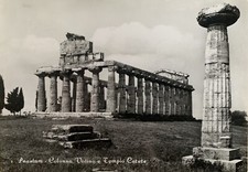 Cartolina paestum capaccio usato  Treviso Bresciano