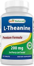 Best Naturals L-teanina 200 mg 120 comprimidos comprar usado  Enviando para Brazil