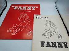 Vtg fanny playbill for sale  White Lake