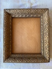 Moldura de madeira com design ornamentado, 11”x9”, chip, pátina envelhecida comprar usado  Enviando para Brazil