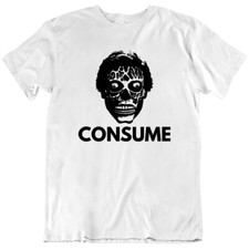 Usado, CONSUMA, Eles Vivem, Alienígena ASSISTA OBEDEÇA Filme Anos 80 Camiseta Retrô Engraçada Presente Nova comprar usado  Enviando para Brazil