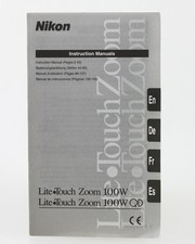 Bedienungsanleitung nikon lite gebraucht kaufen  Filderstadt