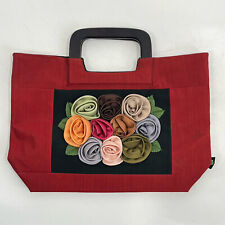 Red silk handmade for sale  Haverhill