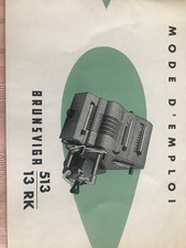 Brunsviga mode emploi d'occasion Brunsviga mode emploi d'occasion  Talence