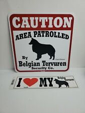 Belgian tervuren caution for sale  Chandler