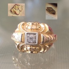Ancienne bague carats d'occasion  Yzeure