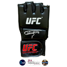 Usado, Luva do UFC assinada por Charles Oliveira JSA Witness certificado de autenticidade prova do Bronx autógrafo comprar usado  Enviando para Brazil