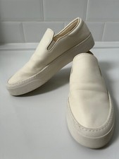 Tênis THE ROW Off White Couro *DEAN* Slip On 40.5 UK7.5 comprar usado  Enviando para Brazil