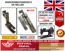 Singer 45k piping for sale  BURY