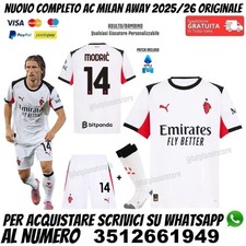 Maglia modric milan usato  Riolo Terme