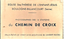 Cpa chemin croix d'occasion  Saint-Pierre-sur-Dives