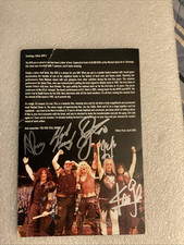 TWISTED SISTER COMPLETE DVD SLEEVE AUTOGRAPHED 2005 WHOLE BAND  comprar usado  Enviando para Brazil