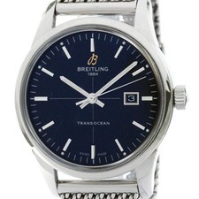 Polished breitling transocean for sale  UK