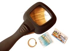 Lupa de Mano Lectura Ayuda Luz con Senioren Cristal/Lupa 4fach comprar usado  Enviando para Brazil