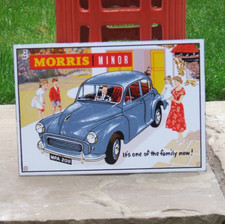 Enamel sign morris for sale  ANDOVER