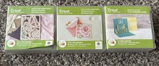 Juego de 3 tarjetas Cricut en capas y emergentes, manualidades con artículos en los cartuchos de imagen segunda mano  Embacar hacia Mexico