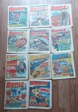 Vintage battle comics for sale  BROMLEY