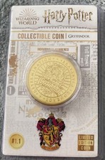 Gryffindor coin sammlermünze gebraucht kaufen  Berlin