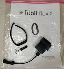 Usado, Fitbit Flex 2 rastreador de atividade física com carregador e banda grande preto comprar usado  Enviando para Brazil