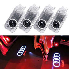 4 pcs LED Lumière Projecteur Logo Audi  Portière Tunning Voiture  Porte Eclairag comprar usado  Enviando para Brazil