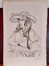 Rare lithographie papier d'occasion  Bitche