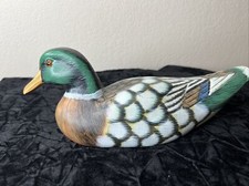 Wooden decoy duck for sale  Moreno Valley