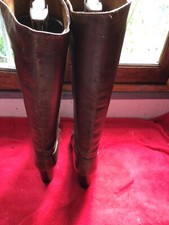 Bottes plates cuir d'occasion  Saint-Malo