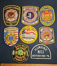 Fire dept. patches for sale  Fleetwood
