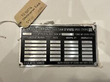 Cvrt sultan fv105 for sale  LONDON