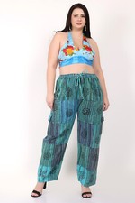 Lote misto de calça pijama casual feminina estampada patchwork ajuste reto atacado comprar usado  Enviando para Brazil
