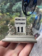 Antique poodle silver for sale  LEIGH